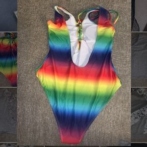 One piece bathing suit